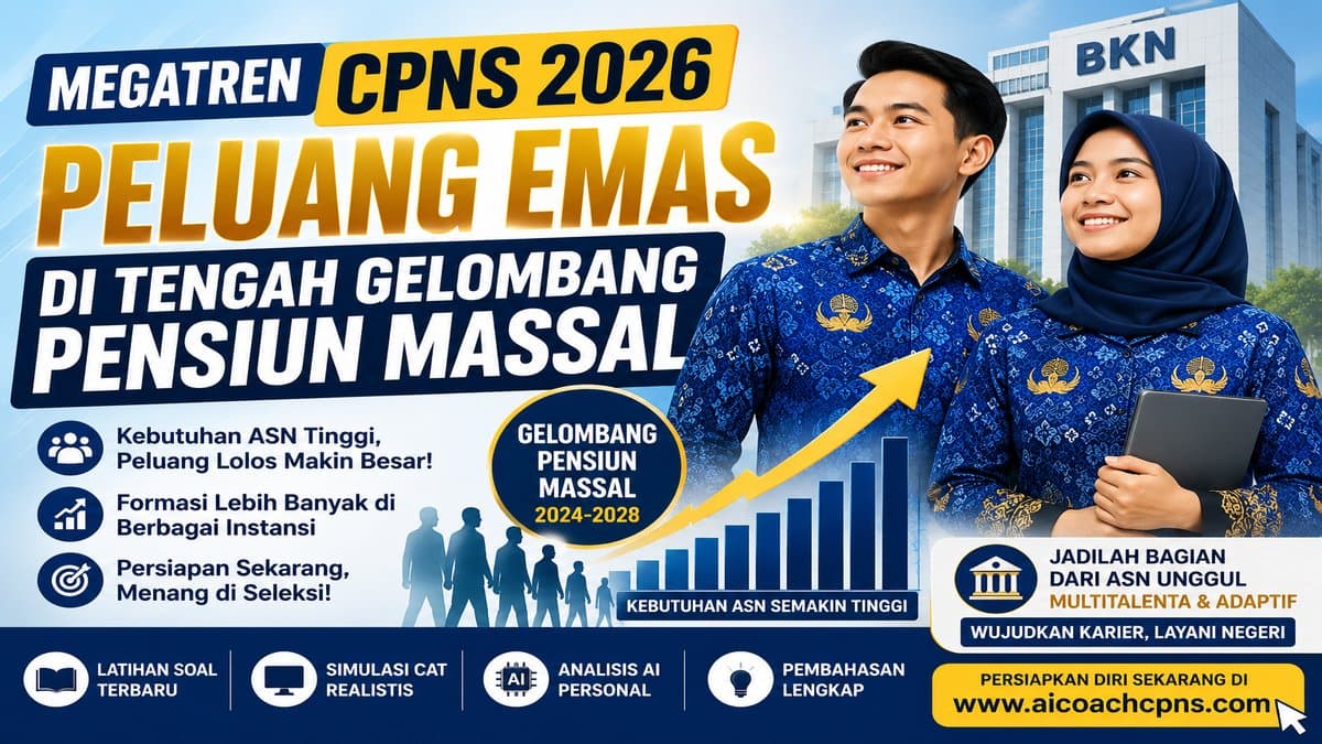 Megatren CPNS 2026: Peluang Emas di Tengah Gelombang Pensiun Massal