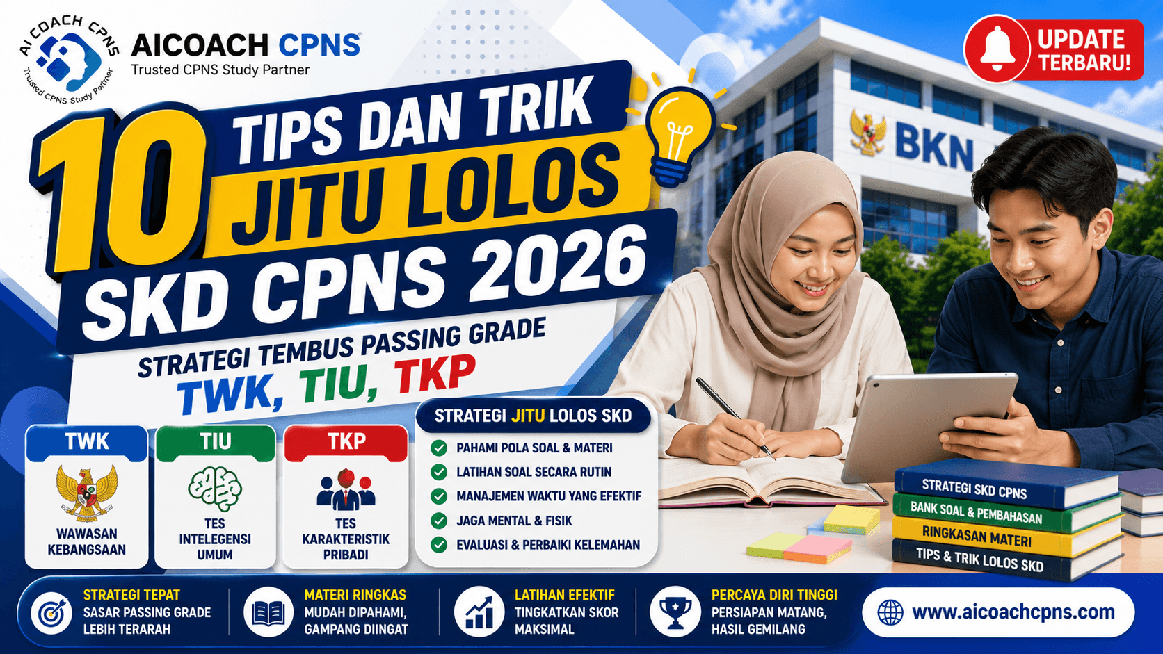 10 Tips dan Trik Jitu Lolos SKD CPNS 2026: Strategi Tembus Passing Grade TWK, TIU, TKP