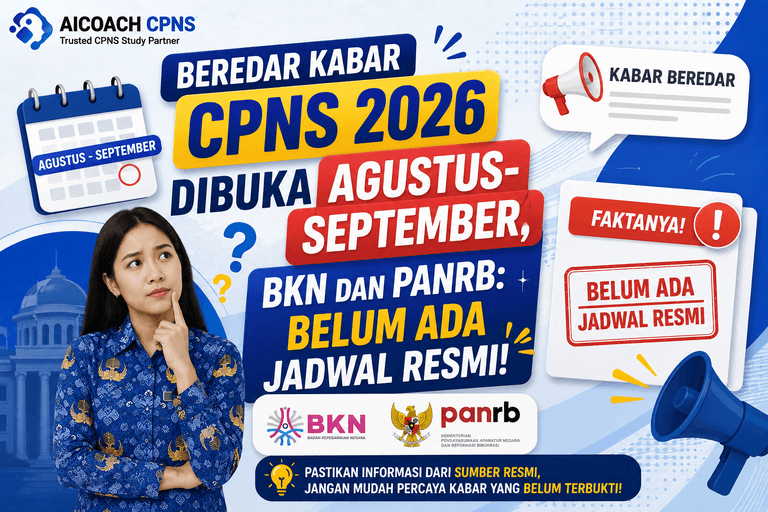 Beredar Kabar CPNS 2026 Dibuka Agustus-September, BKN dan PANRB: Belum Ada Jadwal Resmi!